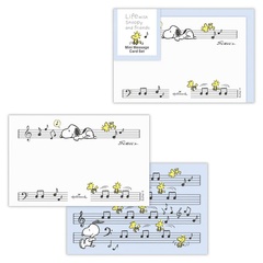 「ミニメッセージカードセット(ブルー)」(352円)