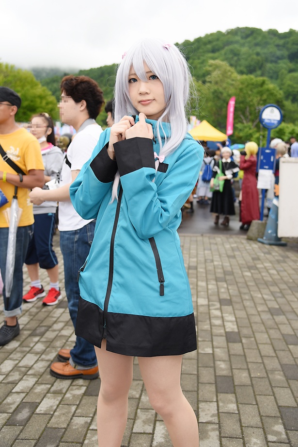 「エロマンガ先生」の和泉紗霧に扮する咲ぽたーじゅ*さん