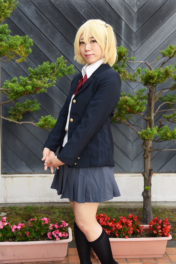 「ハイキュー!!」の谷地仁花に扮する ゆまさん
