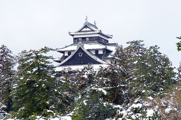 島根県松江市のシンボル、国宝「松江城」