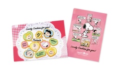 「Lovely Cookies for you!」シリーズはアイシングクッキーがモチーフ！「クリアファイルA5仕切り」(385円)