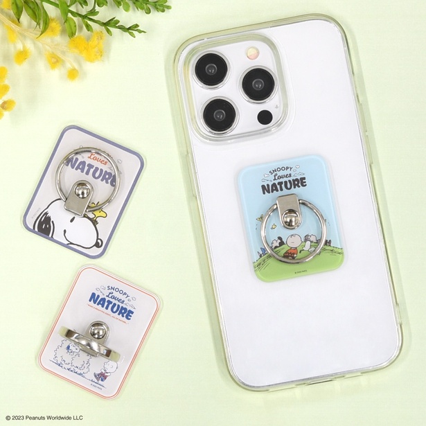 「ピーナッツ スヌーピー マルチリング」(各2508円)