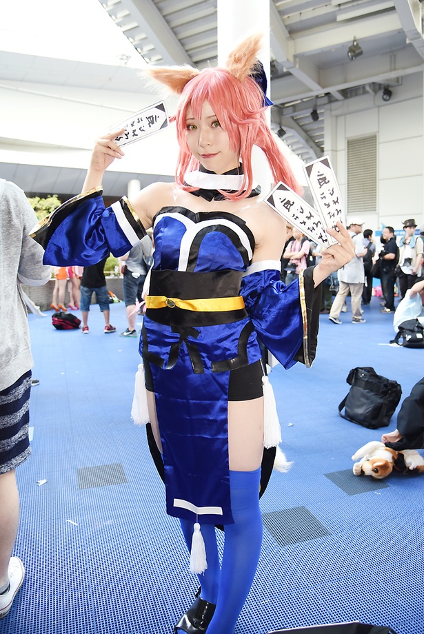 「Fate/Grand Order」の玉藻の前に扮する ふれんさん