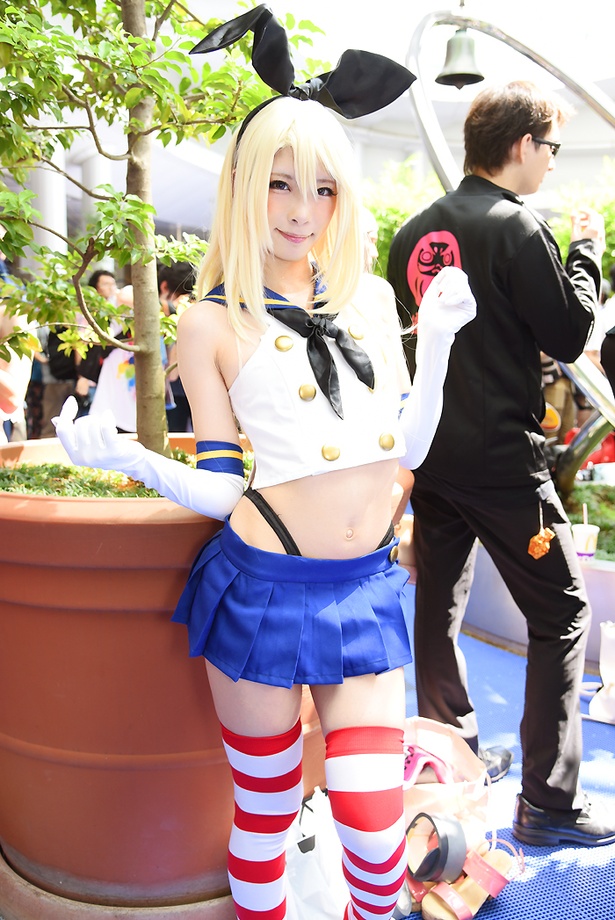 「艦隊これくしょん -艦これ-」の島風に扮する礼奈るみさん