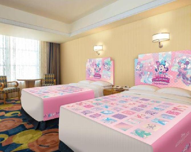ディズニーのホテルに“ミニーのファンダーランド”がテーマの客室が登場！レストランもミニーマウス尽くし!!