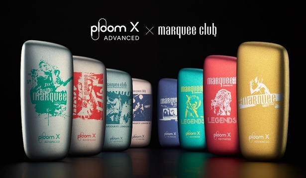 「Ploom X ADVANCED」がロンドンの伝説的ライブハウス「marquee club(R)」とのコラボモデルを発表