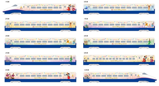 40周年イベントのフィナーレを記念して「Magical Dream Shinkansen」の運行がスタート