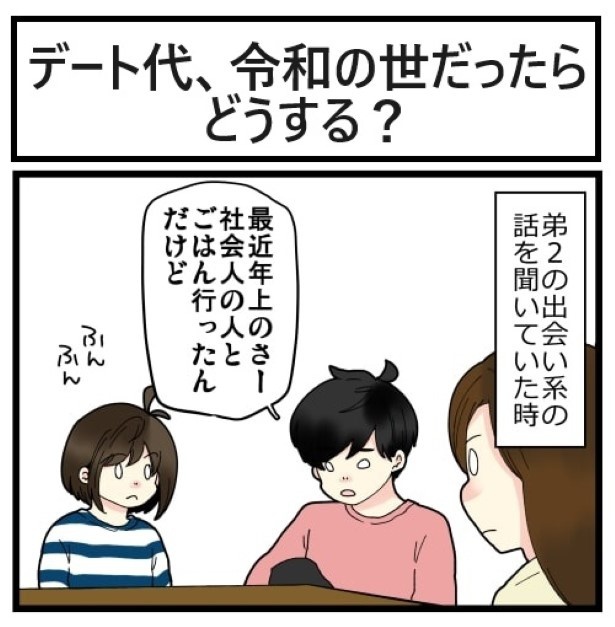 デート代、令和の世だったらどうする？1