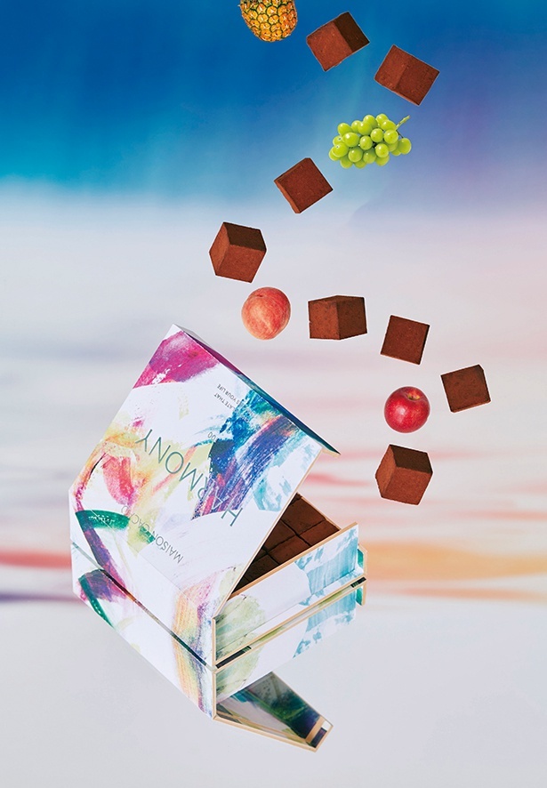 MAISON CACAO「アロマ生チョコレート HARMONY(ミックスフルーツ)」(3240円/16個入り)