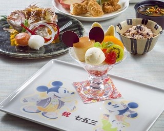 今年の七五三のお祝いはディズニーで！ミッキーやミニーをモチーフにしたデザートや料理