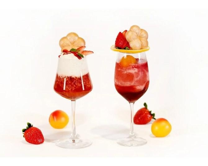 いちごのショートケーキといちごミルクから着想した梅酒カクテル!?梅酒カクテル専門店「The CHOYA 銀座BAR」の期間限定メニューの誕生、魅力に迫る