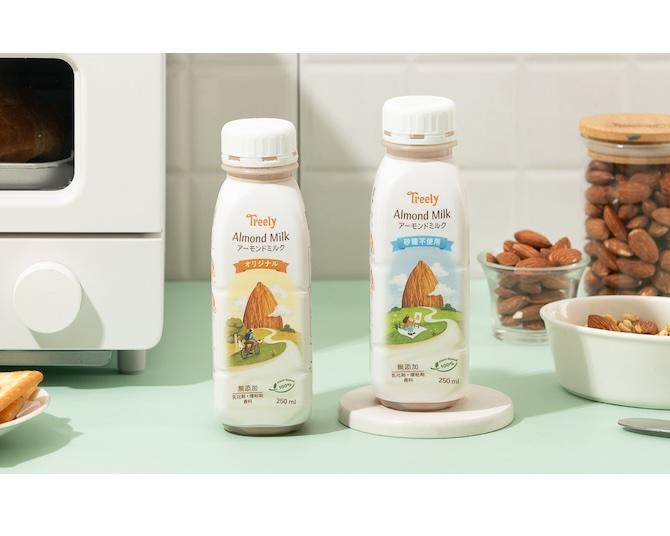 100％プラントベースの新ブランド「Treely」、第1弾は素材そのままのおいしさを詰め込んだアーモンドミルク！開発の経緯を担当者に聞いた