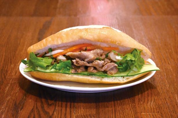 「豚焼肉のバインミー」