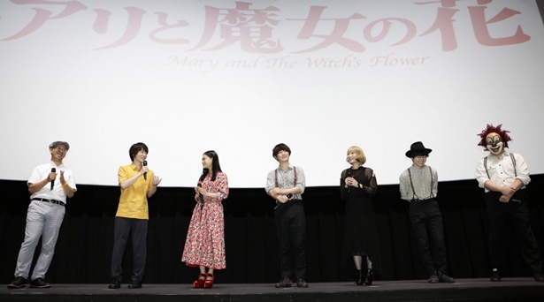 映画「メアリと魔女の花」の大ヒット御礼舞台挨拶が、大阪・TOHOシネマズ梅田にて開催！