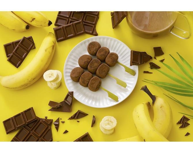 京都駅で1日3000本売れる人気和菓子「串わらび」に、バレンタイン向けの期間限定チョコバナナ味が登場！新味開発の背景は？