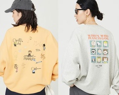 「FREAK'S STORE」からPEANUTSデザインのスウェット2種が登場