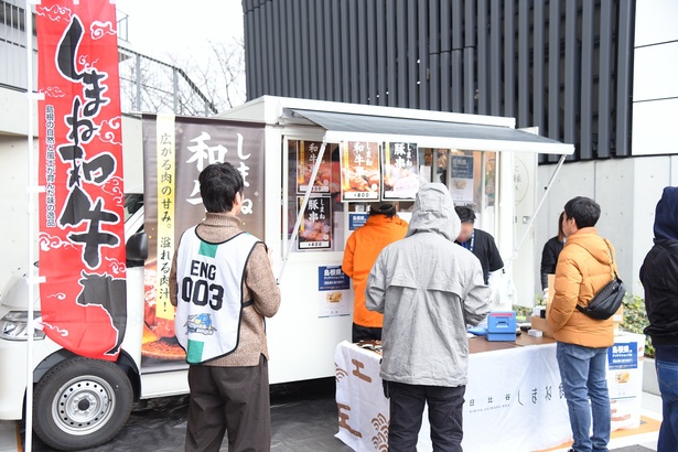 島根県産の食材を使った絶品メニューなどが提供された