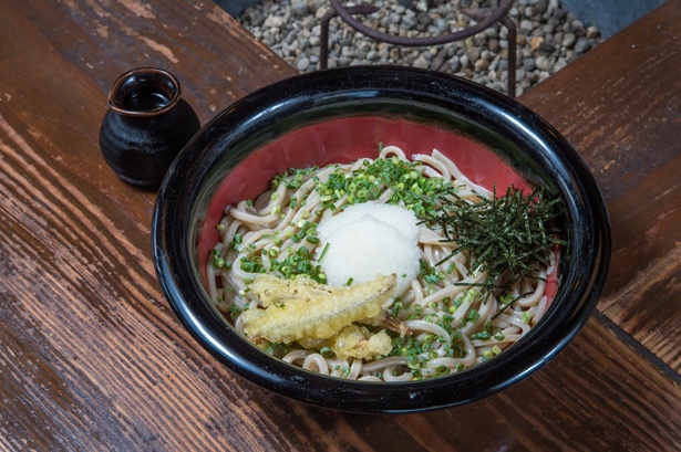 5～10月ごろまで限定販売する「おろしぶっかけうどん」(750円)