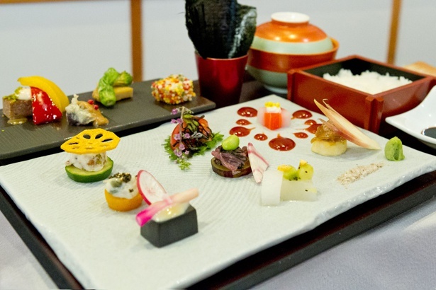 モダン寿司御膳 ～菜食仕上げの手巻き寿司～3700円
