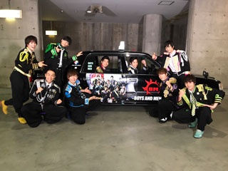 新たな名古屋の魅力を発見!ボイメンと祭nine.のコラボタクシー出発進行
