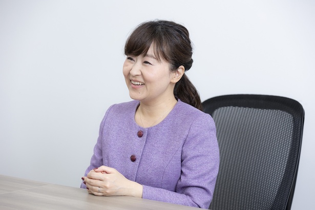 資産運用の大きな目的について説明する風呂内亜矢さん