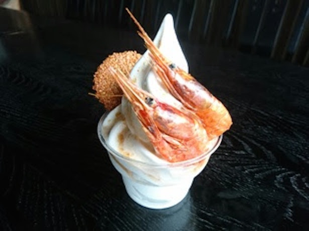 新潟県の「魚の里」でしか味わえない新しいソフトクリーム！