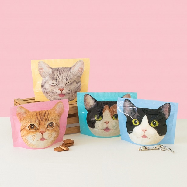 「YOU+MORE! 猫の舌のしまい忘れ まち付き保存袋の会」