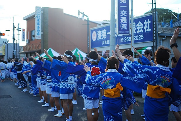 大洗八朔祭の様子(写真は2016年のもの）
