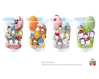 サーティワンで今年も「ディズニーツムツム」とのコラボカップが登場！