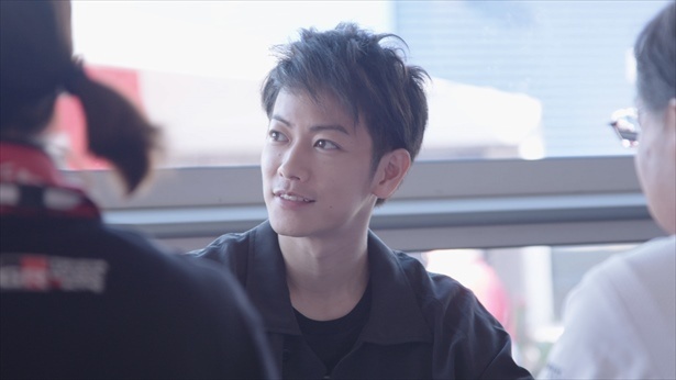 現場でのオフショット