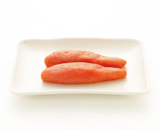 ふくやの「味の明太子レギュラー」(240g/2160円)。素材を生かしたクセのないシンプルな味と、ピリッと効いた唐辛子の辛味が特徴的
