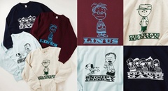 【PEANUTS×SPORTS WEAR by relume】「別注 プリントスウェット」(1万1000円) 