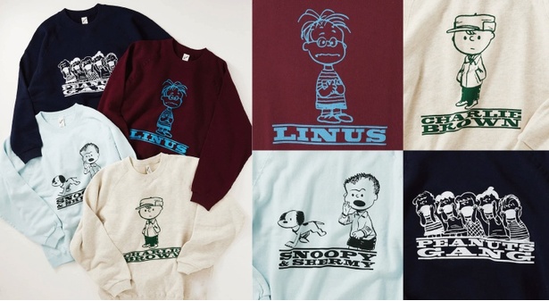 JOURNAL STANDARD スヌーピー　スウェット スヌーピーやピーナッツ・ギャングをデザイン！JOURNAL STANDARD