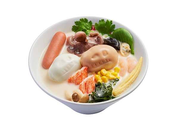 東京麻辣湯 恐竜ゆで玉子トッピング