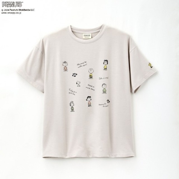  「レディース Tシャツ(ベージュ)」(1089円/サイズ：M～4L) 