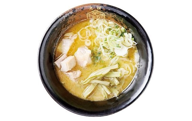 ｢博多元勲｣の『つけめん』(850円)は、鶏100％のスープに宗田カツオ節など4種の魚介から取ったあっさり系スープ／福岡