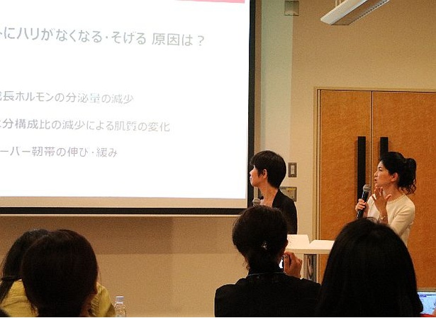 インナーウエアコンサルタントのおぬまともこ氏と医師としてバストの悩みに向き合ってきた森智恵子先生