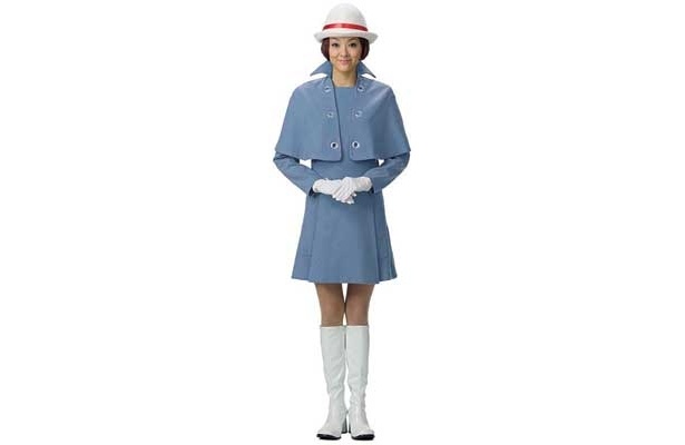 必見！ご案内係のお姉さんの“昭和の制服復刻版”