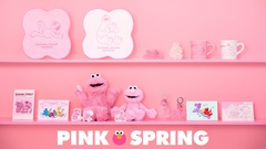 セサミストリートマーケットのシーズンコレクション「PINK SPRING」