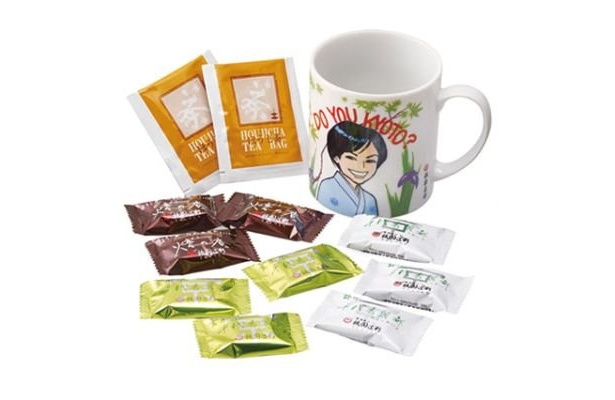 高島屋限定「祇園辻利/千代香麗都(ちょこれいと)DO YOU KYOTO？・マグカップ付」(1995円)