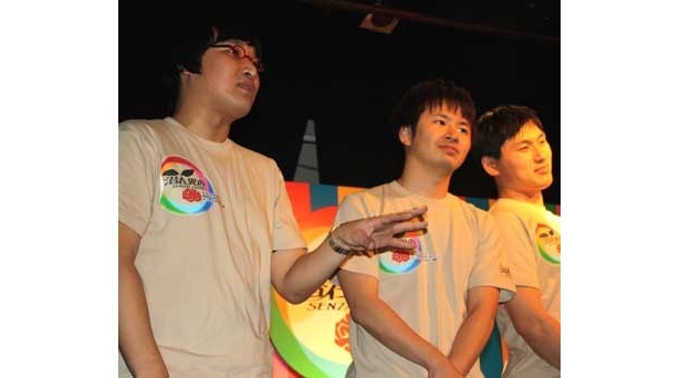 「みんな浮き足立っててすみません」と山ちゃん。それくらい演者はハイテンション