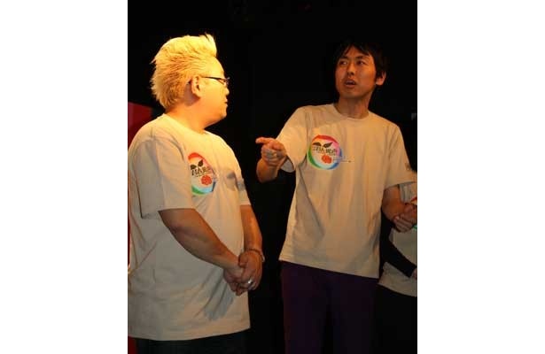 「実は、『今日泊まりに行く』っていうメールが鳥居さんから来た」と、スキャンダル（？）を暴露した田中さん