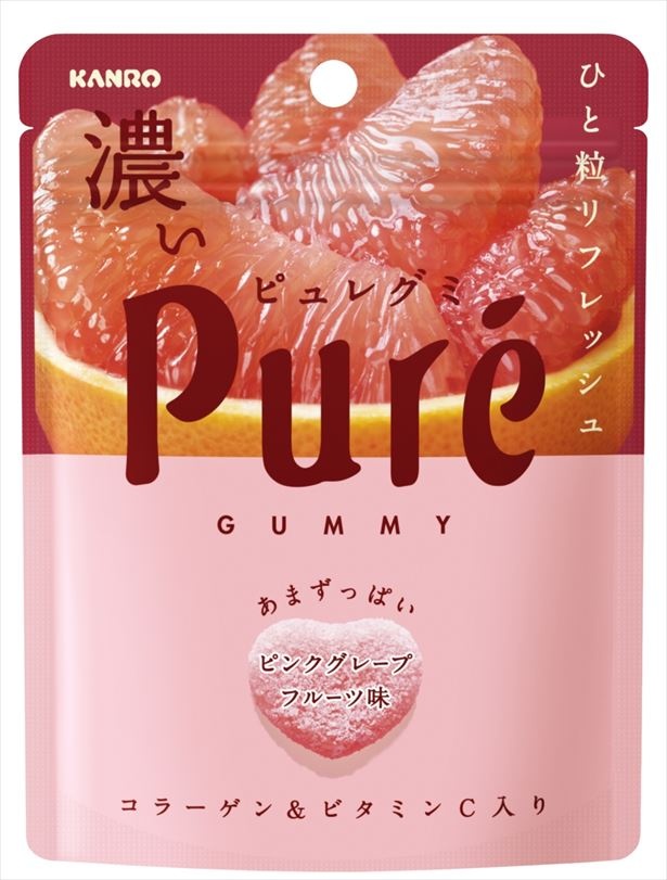 【写真を見る】通常ピュレグミの2倍の果汁を使用した“濃い”を楽しめるグミとは！？