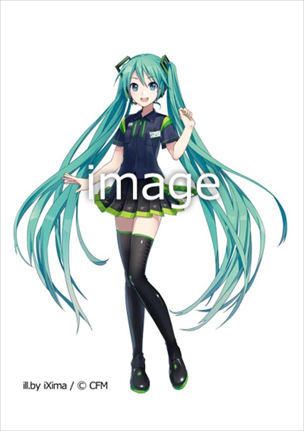 画像2 / 8＞初音ミクの制服イラストグッズが「NewDays」と秋葉原の期間