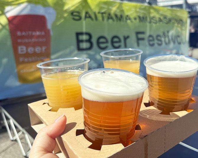 GWはクラフトビールで乾杯！「埼玉・武蔵野ビールフェス in サクラタウン2024春」が開催