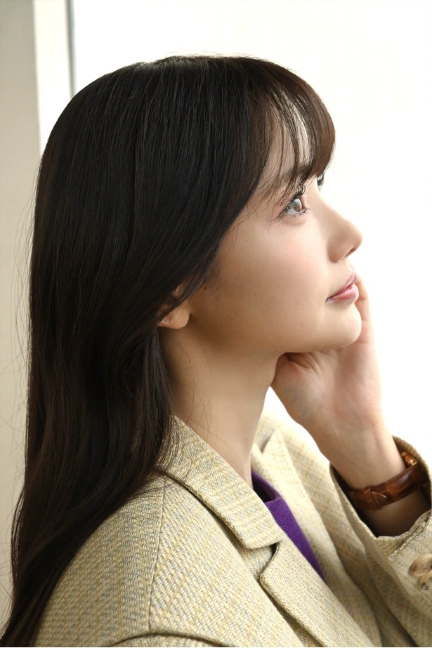 【写真】NHKの連続テレビ小説『虎に翼』に出演する韓国の女優、ハ・ヨンスに意気込みを聞いた