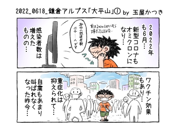 「鎌倉アルプス『大平山』」01-01