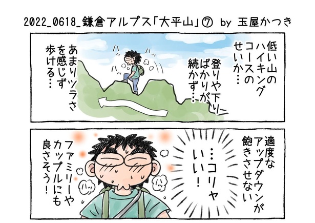 「鎌倉アルプス『大平山』」07-01