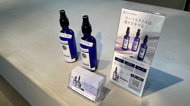 2023年6月～8月に実施した、PROUDMEN.商品のタッチアンドトライの例