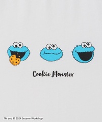 表情豊かなクッキーモンスターのプリントが目をひく